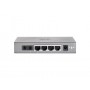 LevelOne FEU-0511 switch di rete Fast Ethernet (10/100) Nero, Grigio (FEU-0511)