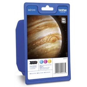 Brother LC1240 cartuccia d'inchiostro 3 pz Originale Ciano, Magenta, Giallo (LC1240RBWBPDR)