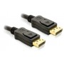 DeLOCK Cable Displayport m/m 2m Nero (82585)