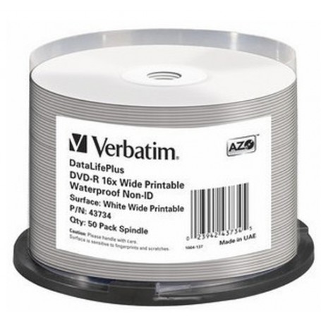 Verbatim DataLifePlus 4,7 GB DVD-R 50 pz (43734)