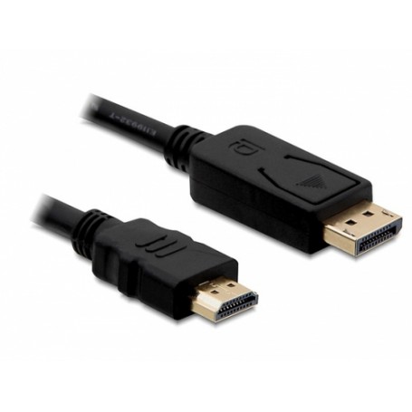 DeLOCK Displayport/HDMI, 1m Nero (82586)