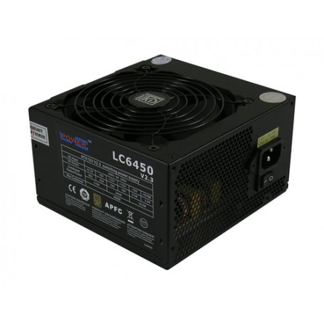 LC-Power LC6450 V2.3 alimentatore per computer 450 W 20+4 pin ATX ATX Nero (LC6450 V2.3)
