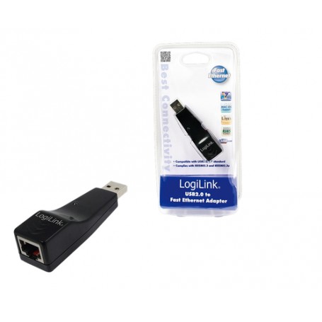 LogiLink Fast Ethernet USB 2.0 Adapter 100 Mbit/s (UA0025C)