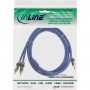 InLine 10m 2x RCA/3.5mm Premium cavo audio Blu (89936P)