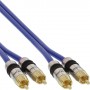InLine 89702P cavo audio 2 x RCA Blu (89702P)