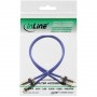 InLine 89702P cavo audio 2 x RCA Blu (89702P)