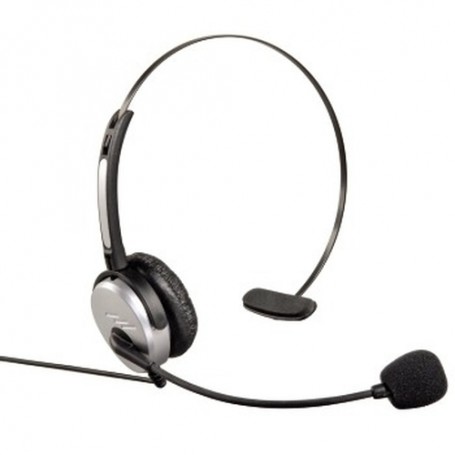 Hama Headband Headset Cuffia Nero, Argento (40625)