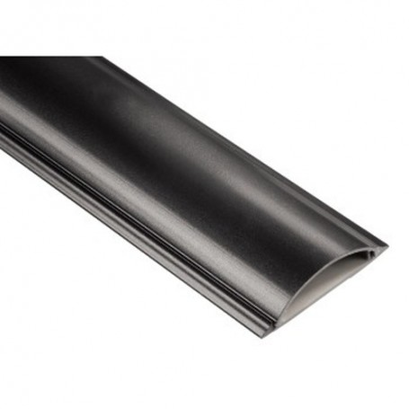 Hama Cable Duct, semicircular, 100/2.1 cm, black (83159)