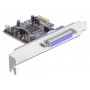 DeLOCK PCI Express card 2 x serial, 1x parallel scheda di interfaccia e adattatore (89129)