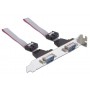 DeLOCK PCI Express card 2 x serial, 1x parallel scheda di interfaccia e adattatore (89129)
