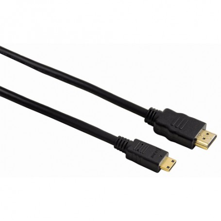 Hama HDMI 2m cavo HDMI HDMI tipo A (Standard) HDMI Type C (Mini) Nero (74229)
