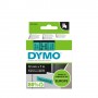 DYMO D1 Standard - Black on Green - 12mm nastro per etichettatrice (S0720590)