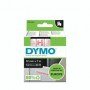 DYMO D1 Standard - Red on White - 12mm nastro per etichettatrice (S0720550)