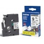 Brother TZ-S221 nastro per etichettatrice Nero su bianco (TZS221)