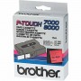Brother TX-451 nastro per etichettatrice Nero su rosso (TX451)