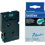 Brother TC-791 nastro per etichettatrice Nero su verde (TC791)