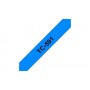 Brother TC-591 nastro per etichettatrice Nero su blu (TC591)