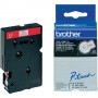Brother TC-292 nastro per etichettatrice Rosso su bianco (TC292)