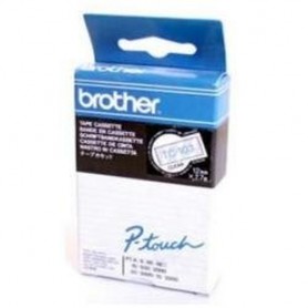 Brother TC-103 nastro per etichettatrice Blu su trasparente (TC103)