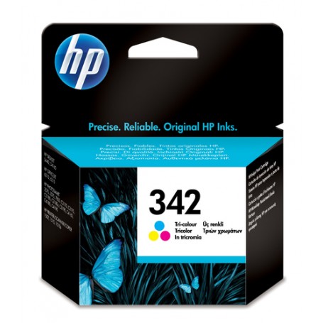 HP 342 Tri-color Original Ink Cartridge cartuccia d'inchiostro 1 pz Resa standard Ciano, Magenta, Giallo (C9361EE)