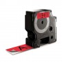 DYMO D1 Standard - Black on Red - 24mm nastro per etichettatrice (S0720970)