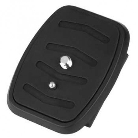 Hama Quick Release Plate for Tripods Star 55/56/57 with Videopin treppiede Nero (4154)