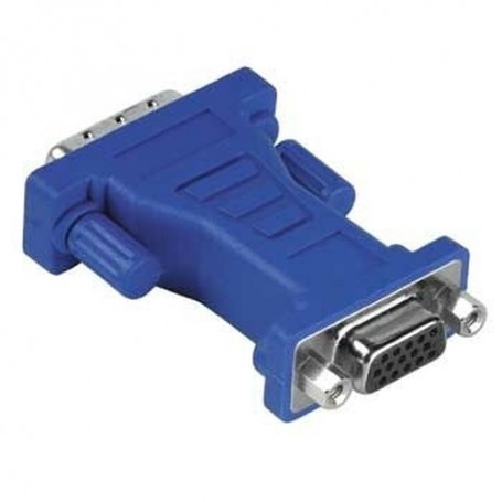Hama Adapter DVI Analogue Male Plug - 15-pin HDD Female Jack HDMI Blu (45073)