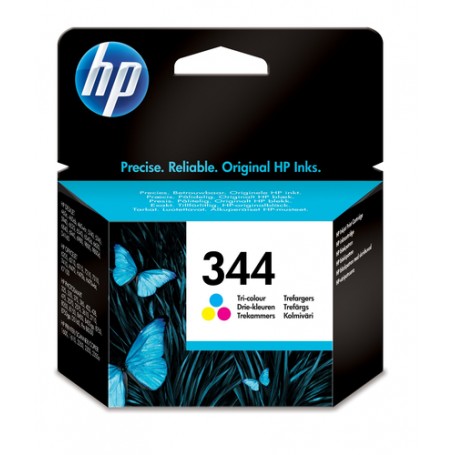 HP 344 Tri-color Original Ink Cartridge cartuccia d'inchiostro 1 pz Ciano, Magenta, Giallo (C9363EE)