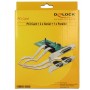DeLOCK 1x Parallel & 2x Serial - PCI card scheda di interfaccia e adattatore (89004)