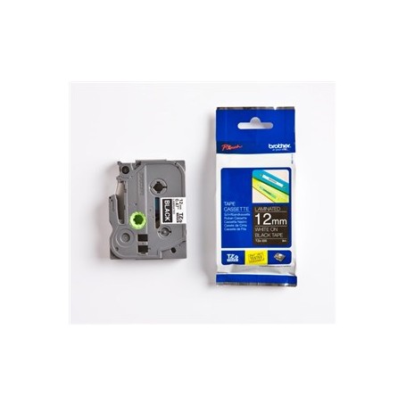 Brother TZe-335 nastro per etichettatrice Bianco su nero (TZ335)