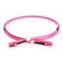 Digitus LC/LC, 10 m cavo a fibre ottiche I-VH Rosa (DK-2533-10-4)