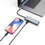 Hama 00200108 hub di interfaccia USB 3.2 Gen 1 (3.1 Gen 1) Type-C 5000 Mbit/s Grigio (00200108)