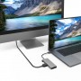 Hama 00200110 hub di interfaccia USB 3.2 Gen 1 (3.1 Gen 1) Type-C 5000 Mbit/s Grigio (00200110)