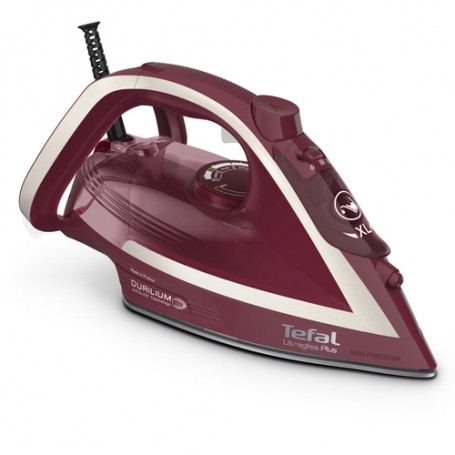 Tefal Ultimate Pure FV6820E0 ferro da stiro Ferro a vapore 2800 W Rosso, Argento (FV6820)