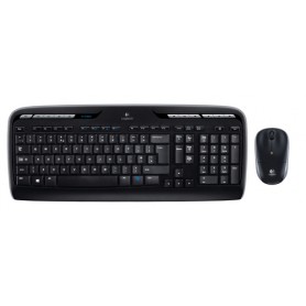 Logitech MK330 tastiera RF Wireless QWERTY US International Nero (920-003989)