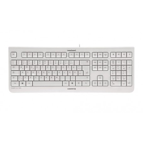 CHERRY KC 1000 tastiera USB AZERTY Belga Grigio (JK-0800BE-0)