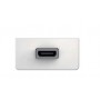 Kindermann 7456 000 542 presa energia HDMI Argento (7456000542)
