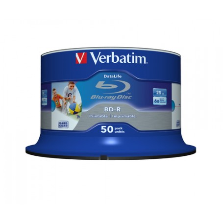 Verbatim 43812 disco vergine Blu-Ray BD-R 25 GB 50 pz (43812)