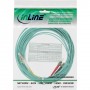 InLine 20m, LC/ST cavo a fibre ottiche Turchese, Colore acqua (88520O)