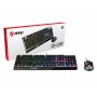 MSI Vigor GK30 Combo tastiera USB QWERTZ Tedesco Nero (S11-04DE601-CLA)