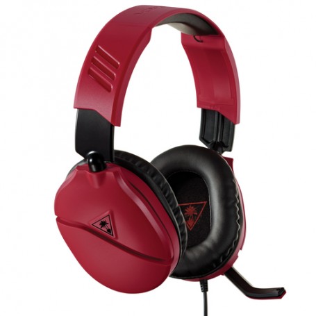 Turtle Beach Recon 70 Cuffia Padiglione auricolare Connettore 3.5 mm Nero, Rosso (TBS-8055-02)