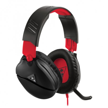 Turtle Beach Recon 70 Cuffia Padiglione auricolare Connettore 3.5 mm Nero, Rosso (TBS-8010-02)