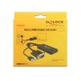 DeLOCK 0.25m VGA+USB2.0-A/HDMI 0,25 m VGA (D-Sub) + USB Nero (62668)
