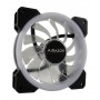 LC-Power AiRazor Case per computer Ventilatore 12 cm Nero, Bianco (LC-CF-120-PRO-RGB)