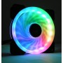 LC-Power AiRazor Case per computer Ventilatore 12 cm Nero, Bianco (LC-CF-120-PRO-RGB)