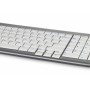 BakkerElkhuizen UltraBoard 960 tastiera USB QWERTZ Tedesco Grigio, Bianco (BNEU960SCDE)