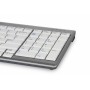 BakkerElkhuizen UltraBoard 960 tastiera USB QWERTZ Tedesco Grigio, Bianco (BNEU960SCDE)