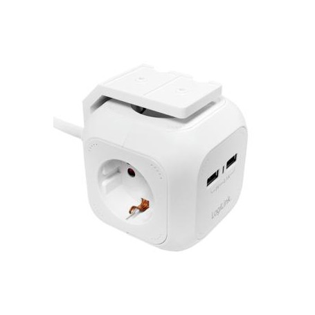 LogiLink LPS227 presa energia Bianco (LPS227)