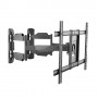 LogiLink BP0047 Supporto TV a parete 177,8 cm (70") Nero, Acciaio inossidabile (BP0047)