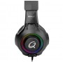 QPAD QH-20 Cuffia Padiglione auricolare Connettore 3.5 mm USB tipo A Nero (9J.H3593.H20)